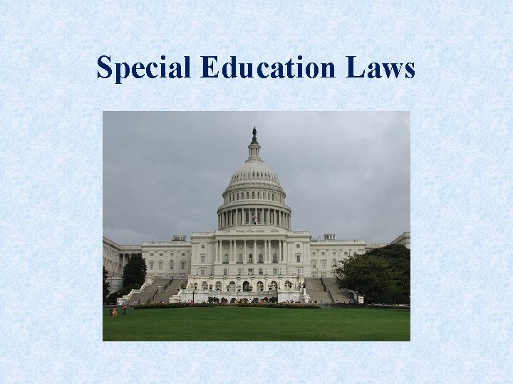 Special Education Laws 