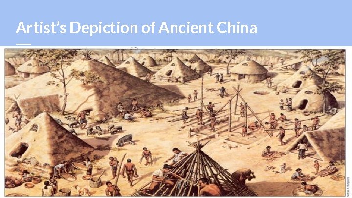 Artist’s Depiction of Ancient China 