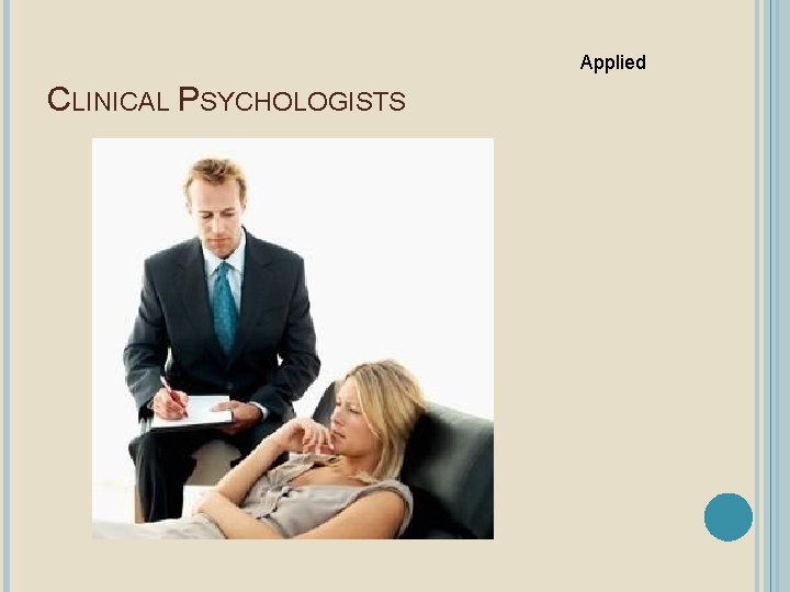 Applied CLINICAL PSYCHOLOGISTS 