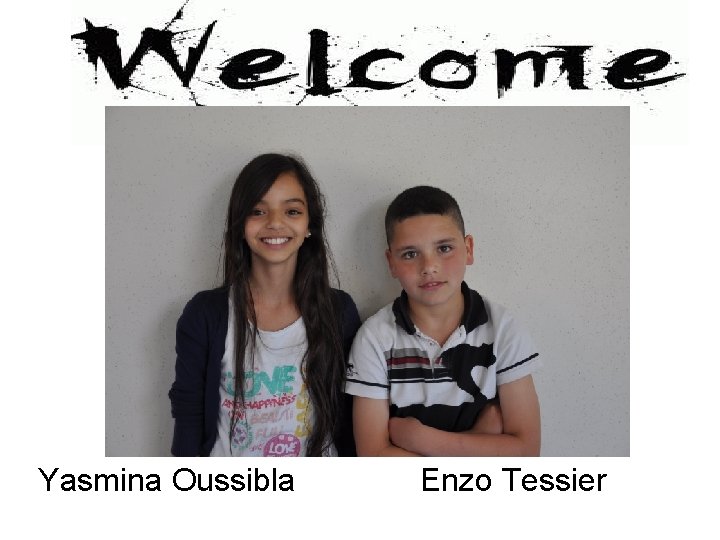  Dans notre recueil Yasmina Oussibla Enzo Tessier 