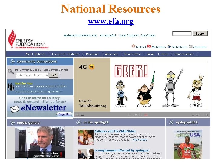 National Resources www. efa. org 19 National Resources www. efa. org 19