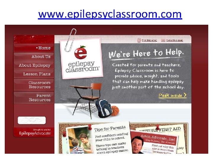 www. epilepsyclassroom. com 23 www. epilepsyclassroom. com 23