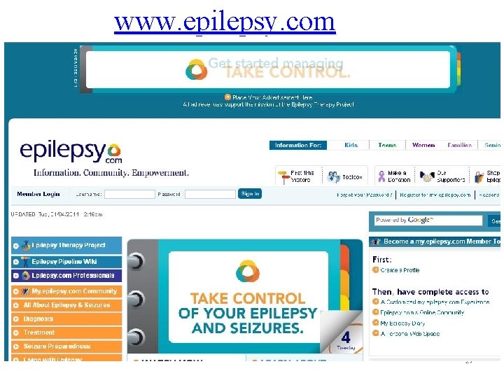 www. epilepsy. com 27 www. epilepsy. com 27