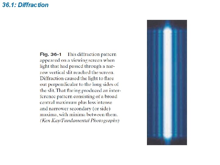 36. 1: Diffraction 