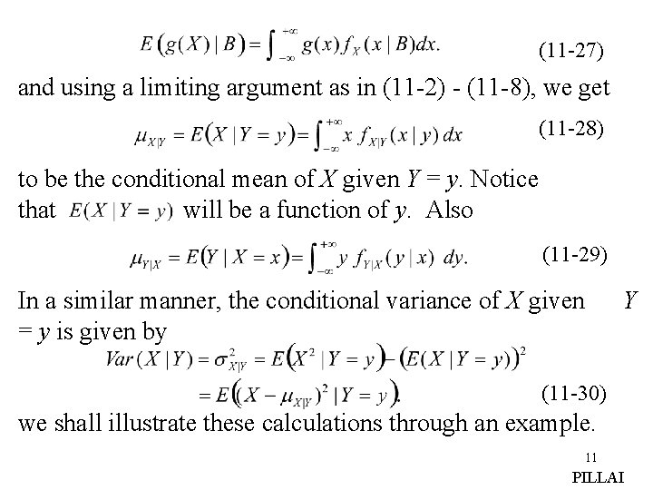 (11 -27) and using a limiting argument as in (11 -2) - (11 -8),