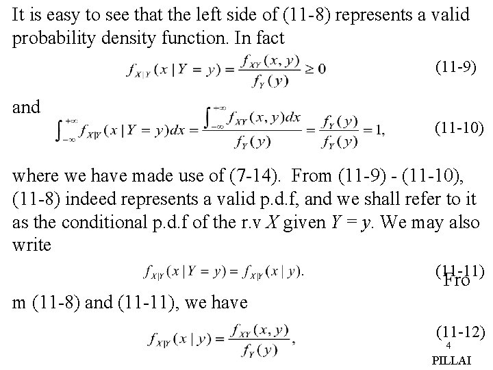 It is easy to see that the left side of (11 -8) represents a