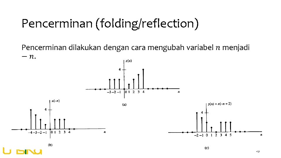 Pencerminan (folding/reflection) • 23 
