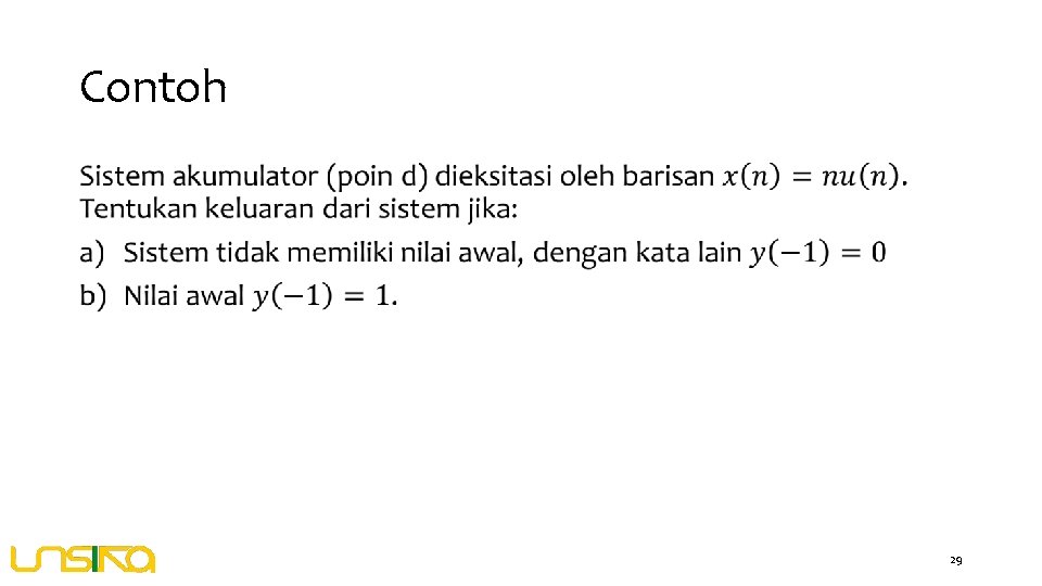 Contoh • 29 