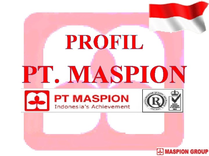 PROFIL PT. MASPION 