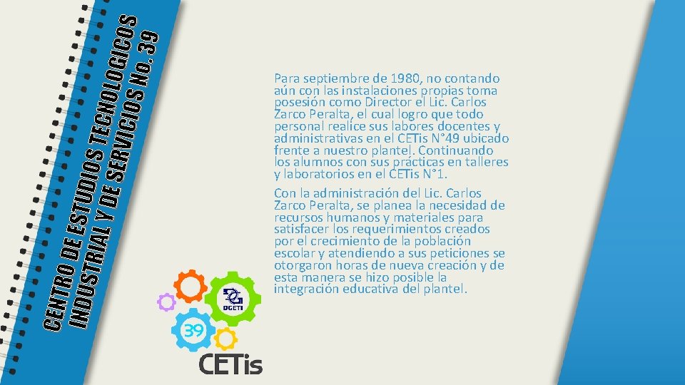 CEN T RO DE EST UD INDU S IOS TE TRIAL CNOL Y DE