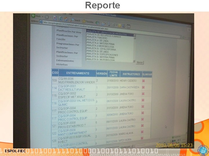 Reporte ESPOL-FIEC 