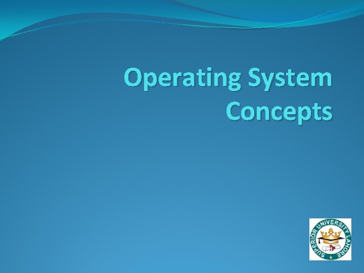 Operating System Concepts 