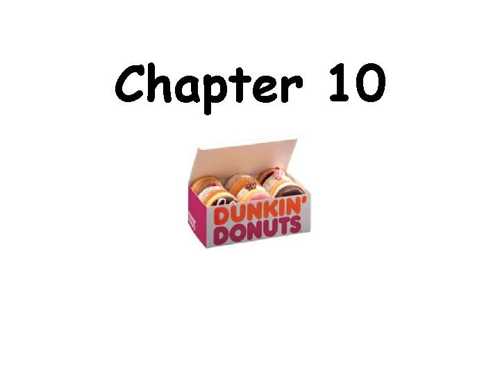 Chapter 10 