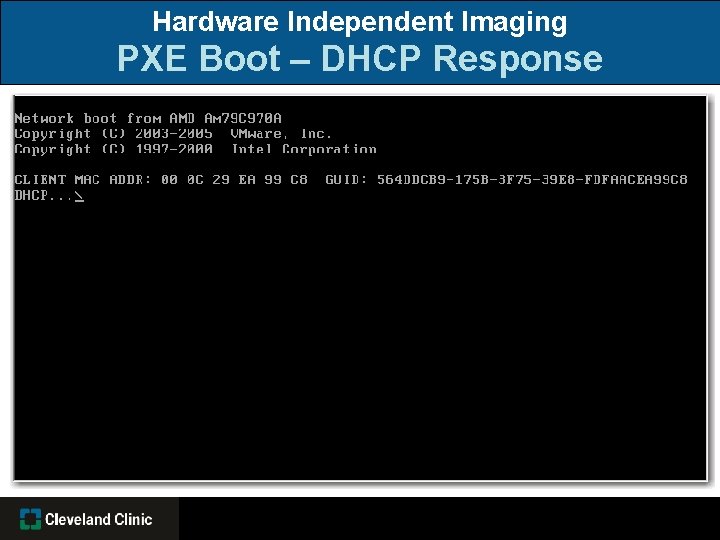 Hardware Independent Imaging PXE Boot – DHCP Response 