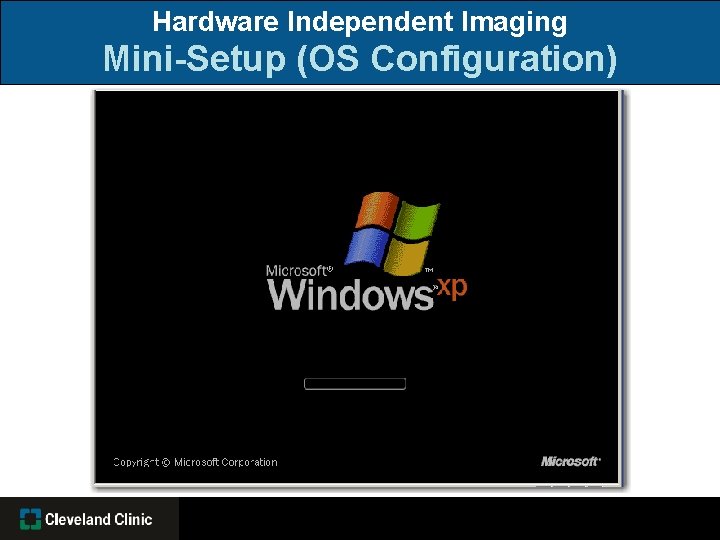 Hardware Independent Imaging Mini-Setup (OS Configuration) 