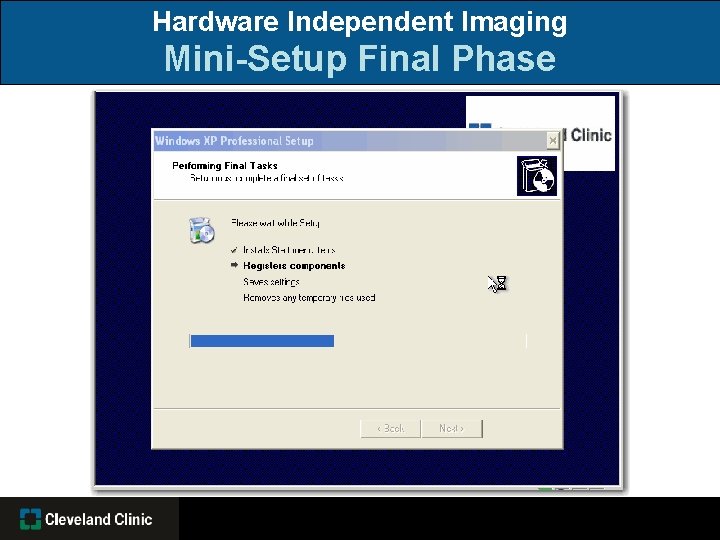 Hardware Independent Imaging Mini-Setup Final Phase 