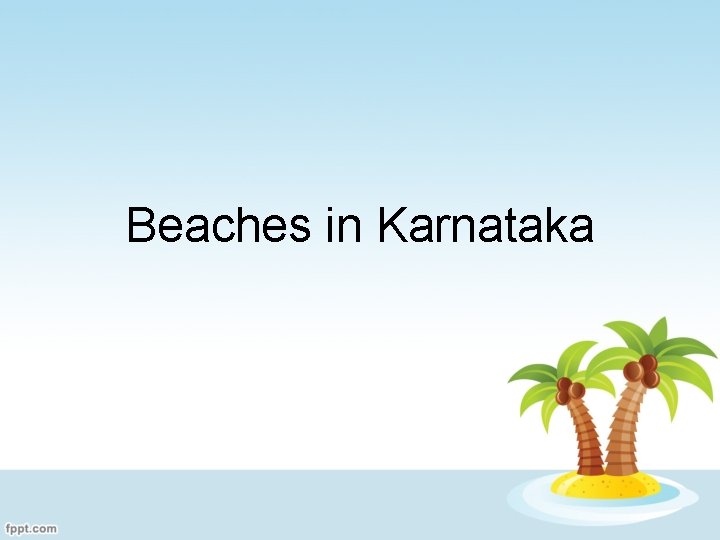Beaches in Karnataka 