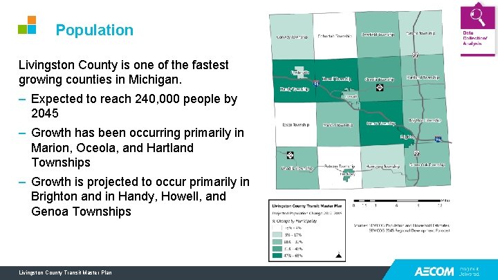 Population Livingston County is one of the fastest growing counties in Michigan. – Expected Population Livingston County is one of the fastest growing counties in Michigan. – Expected