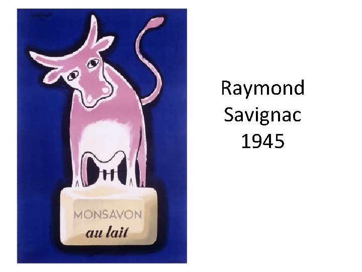Raymond Savignac 1945 