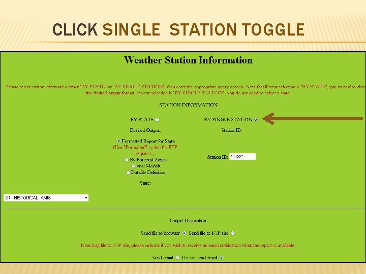 CLICK SINGLE STATION TOGGLE 