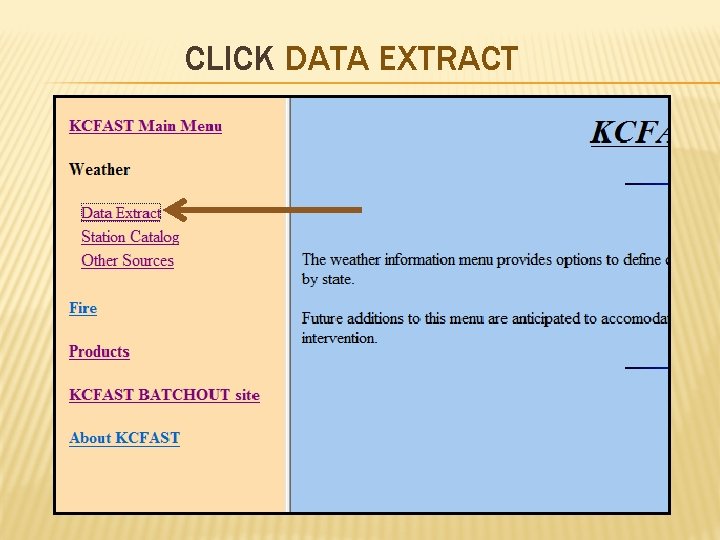 CLICK DATA EXTRACT 