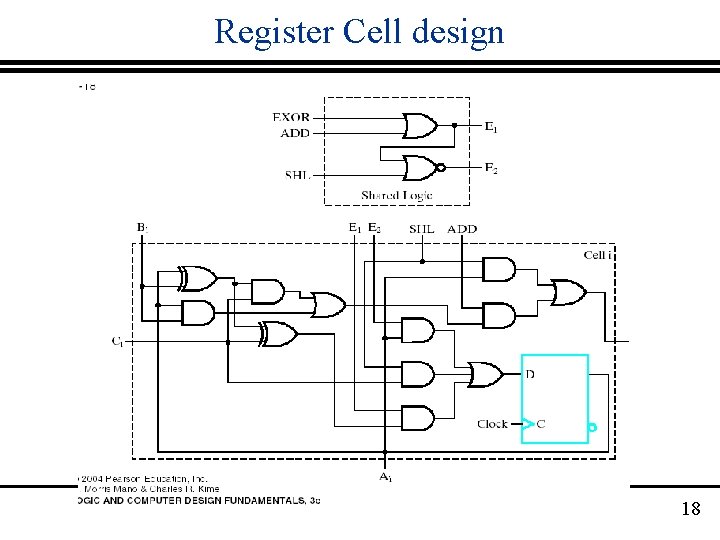 Register Cell design 18 