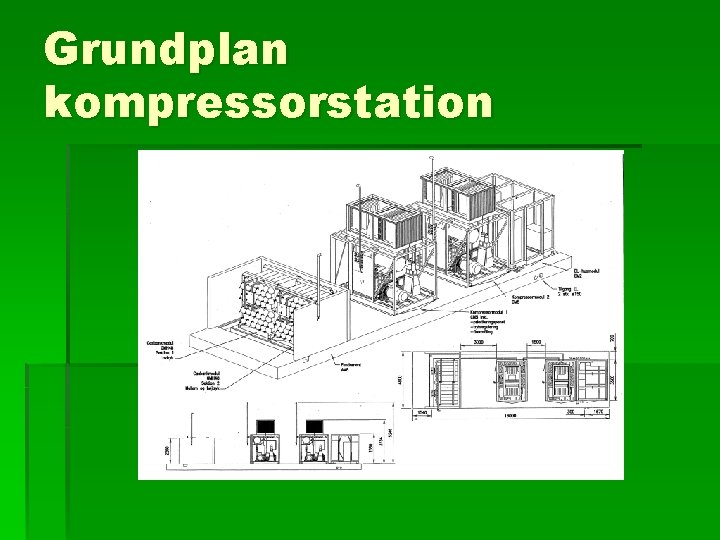 Grundplan kompressorstation 