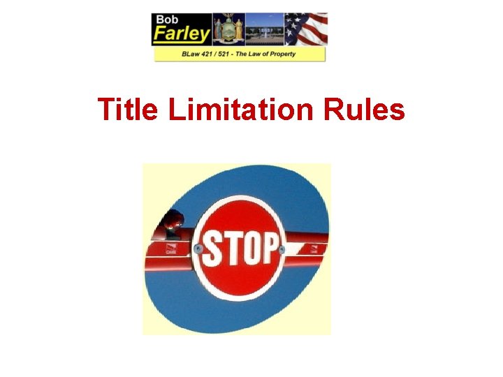 Title Limitation Rules 