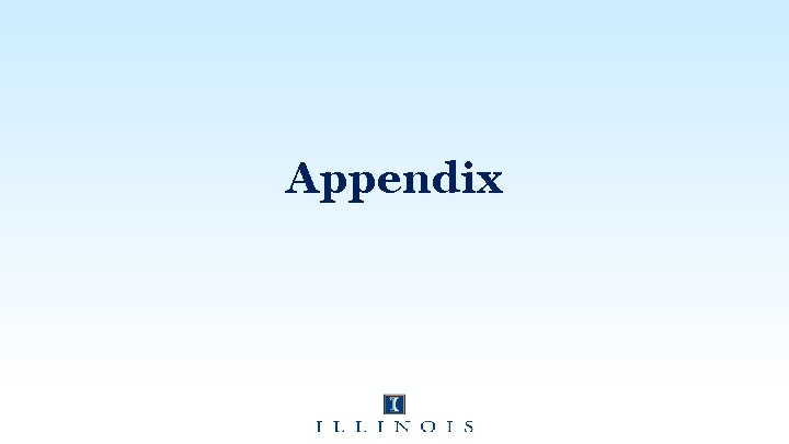 Appendix 