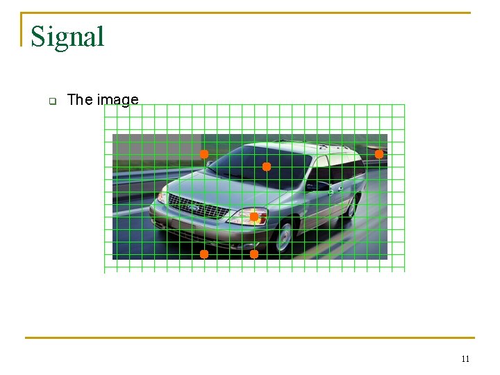 Signal q The image 11 