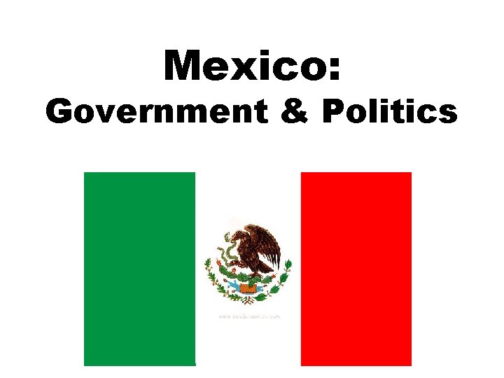 Mexico: Government & Politics 