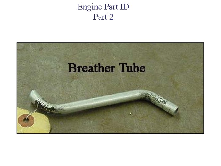 Engine Part ID Part 2 