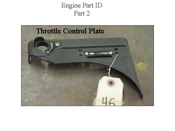 Engine Part ID Part 2 