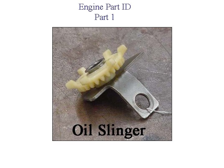 Engine Part ID Part 1 