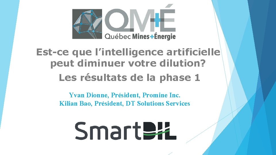 Est-ce que l’intelligence artificielle peut diminuer votre dilution? Les résultats de la phase 1