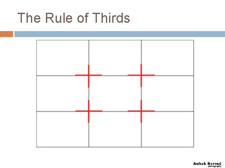 The Rule of Thirds 