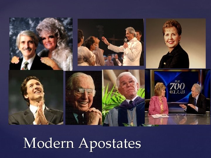 Modern Apostates 