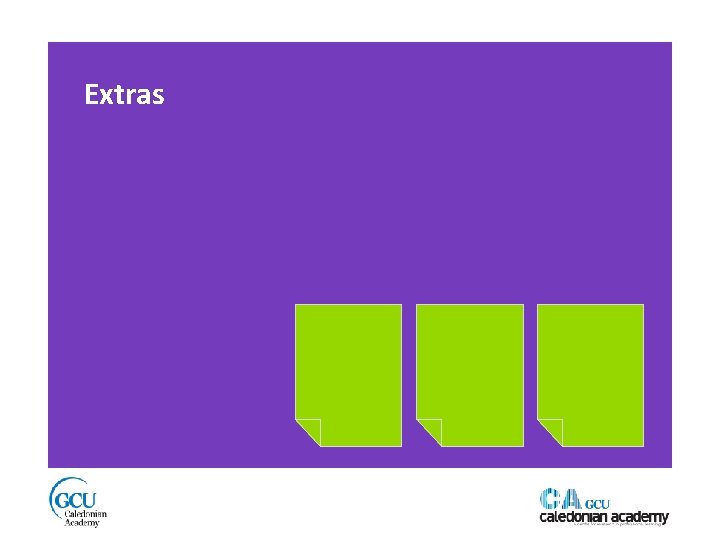 Extras 