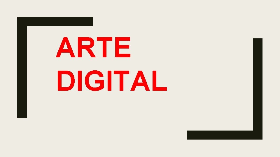 ARTE DIGITAL 