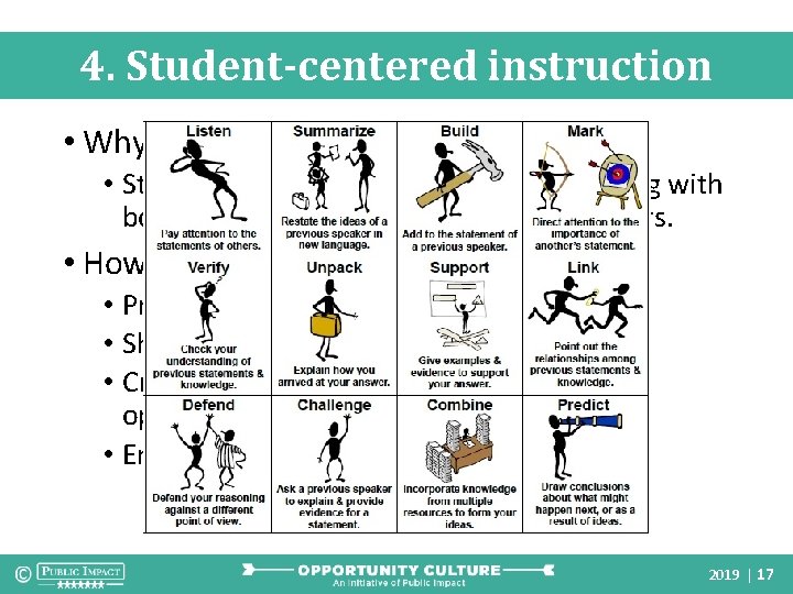 4. Student-centered instruction • Why? • Students develop cognitively by interacting with both adults 4. Student-centered instruction • Why? • Students develop cognitively by interacting with both adults