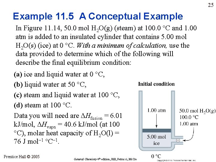 25 Example 11. 5 A Conceptual Example In Figure 11. 14, 50. 0 mol 25 Example 11. 5 A Conceptual Example In Figure 11. 14, 50. 0 mol