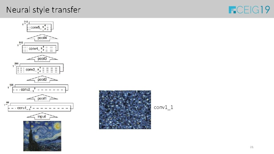 Neural style transfer conv 1_1 21 