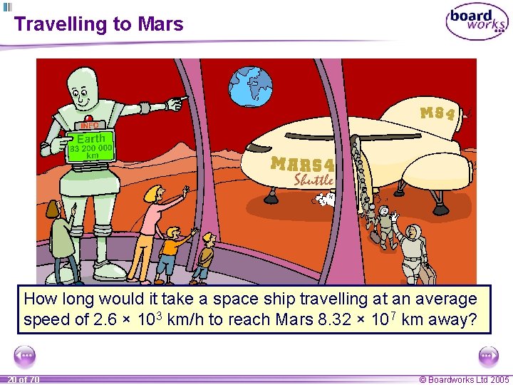 Travelling to Mars How long would it take a space ship travelling at an
