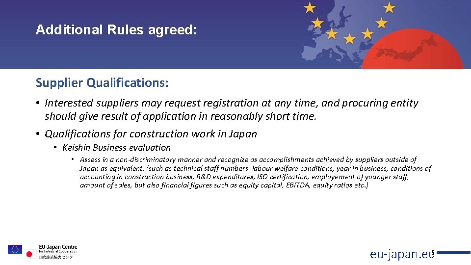 Additional Rules agreed: Topic 1 Topic 2 Topic 3 Topic 4 Contact Supplier Qualifications: