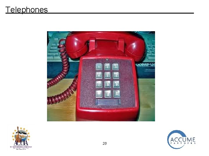 Telephones 28 