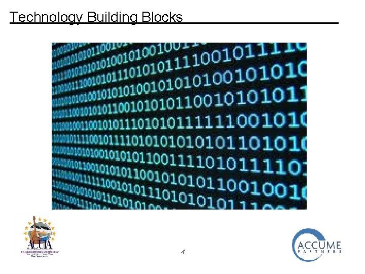 Technology Building Blocks 4 