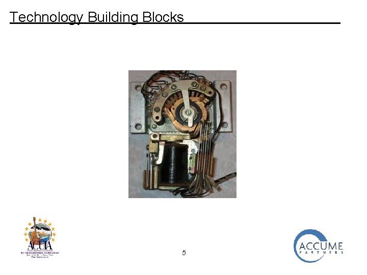 Technology Building Blocks 5 