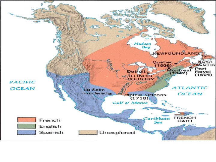 France and england in the new world Britain and France in North America 