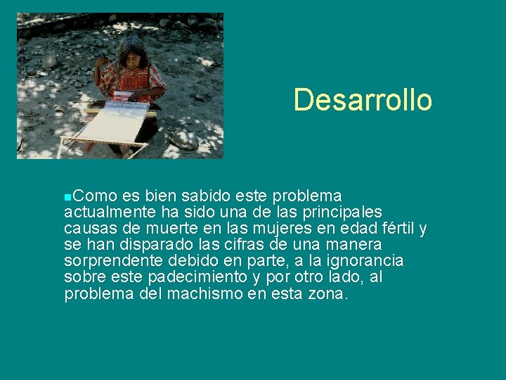 Desarrollo n. Como es bien sabido este problema actualmente ha sido una de las Desarrollo n. Como es bien sabido este problema actualmente ha sido una de las