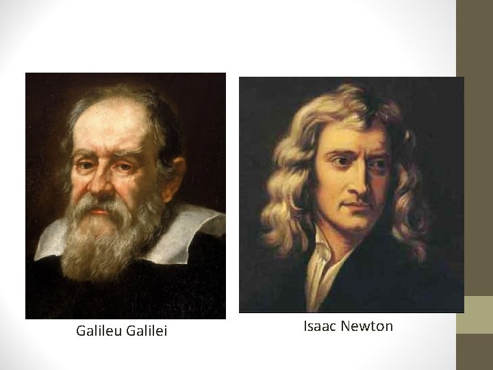 Galileu Galilei Isaac Newton 